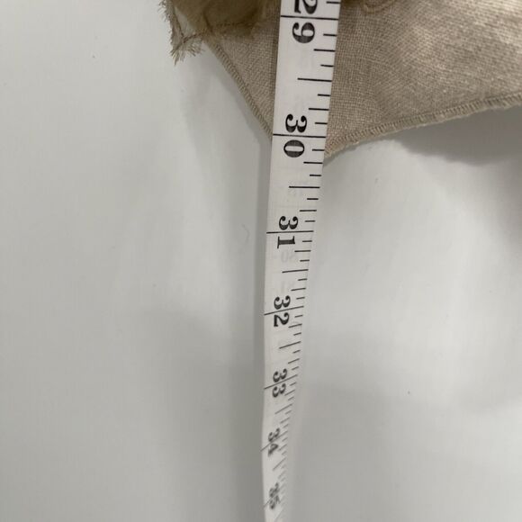 J Jill Women Skirt 16P Linen Mermaid Handkerchief Floral Embellished Cottage - Picture 11 of 12